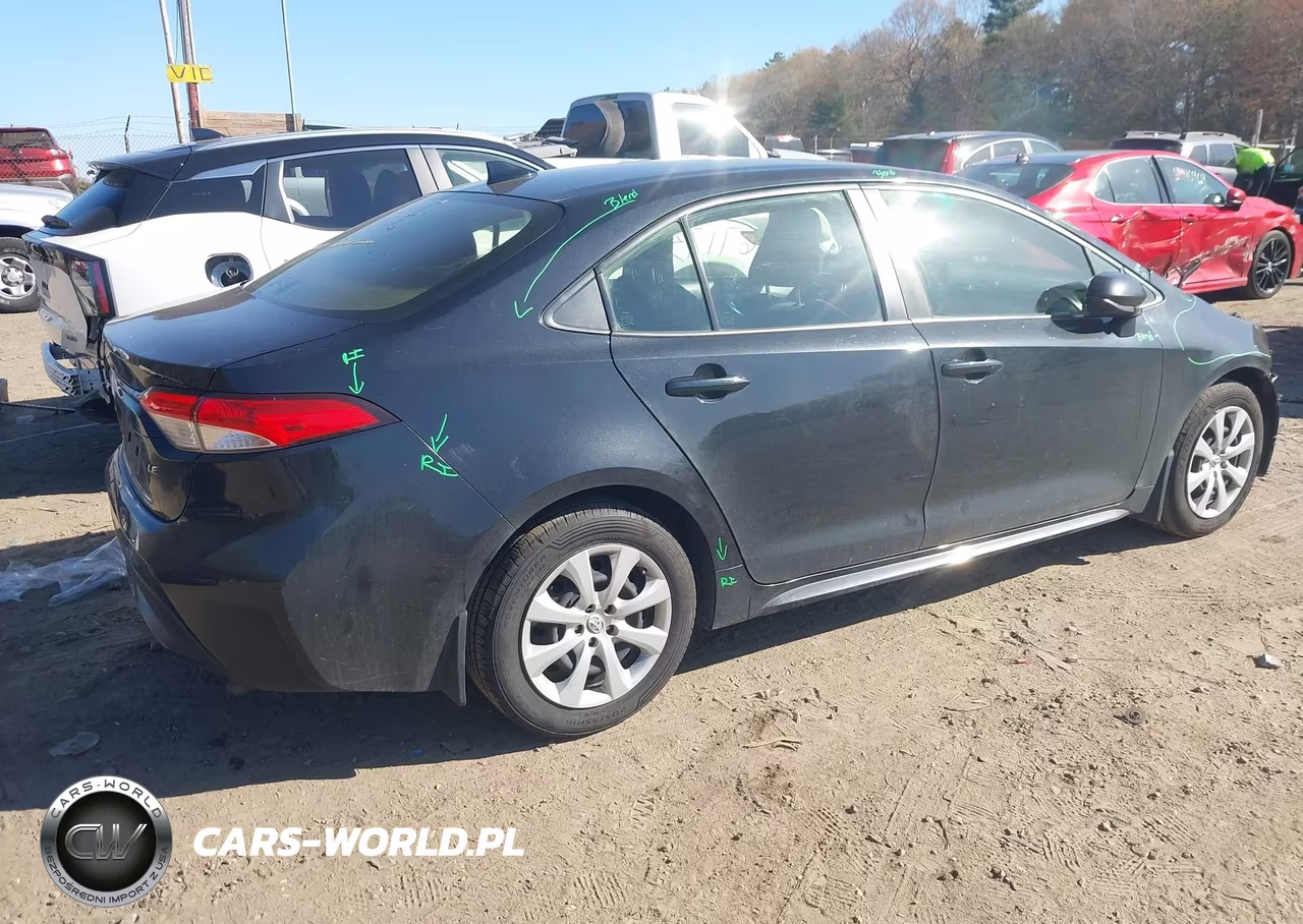 2022 Toyota Corolla Le VIN:JTDEPMAE3NJ229129 - 4