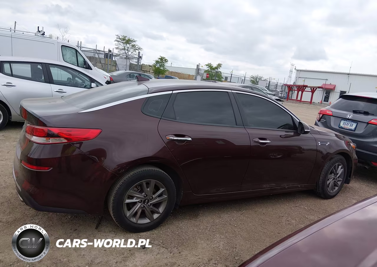 2020 Kia Optima Lx VIN:5XXGT4L3XLG442385 - 12