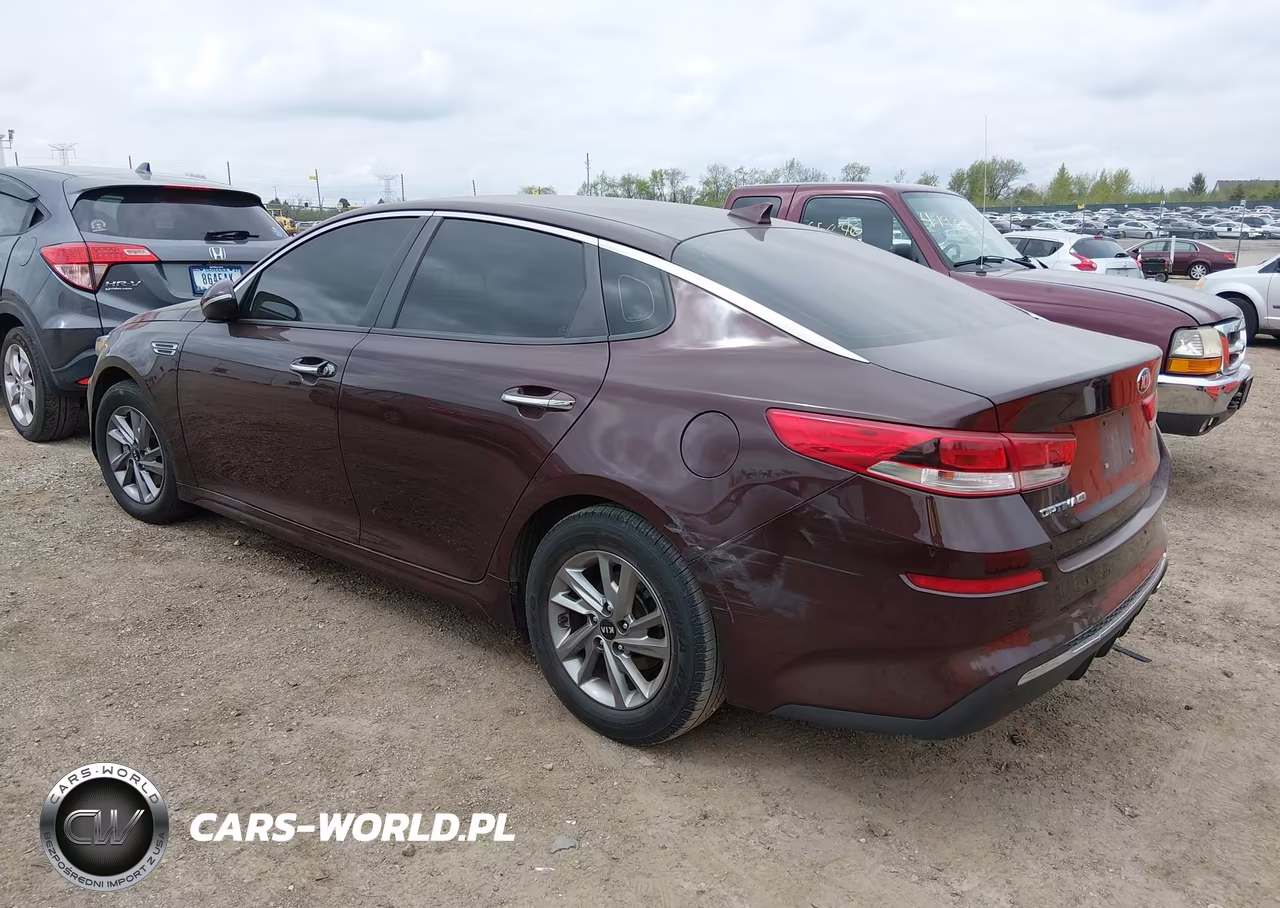 2020 Kia Optima Lx VIN:5XXGT4L3XLG442385 - 3