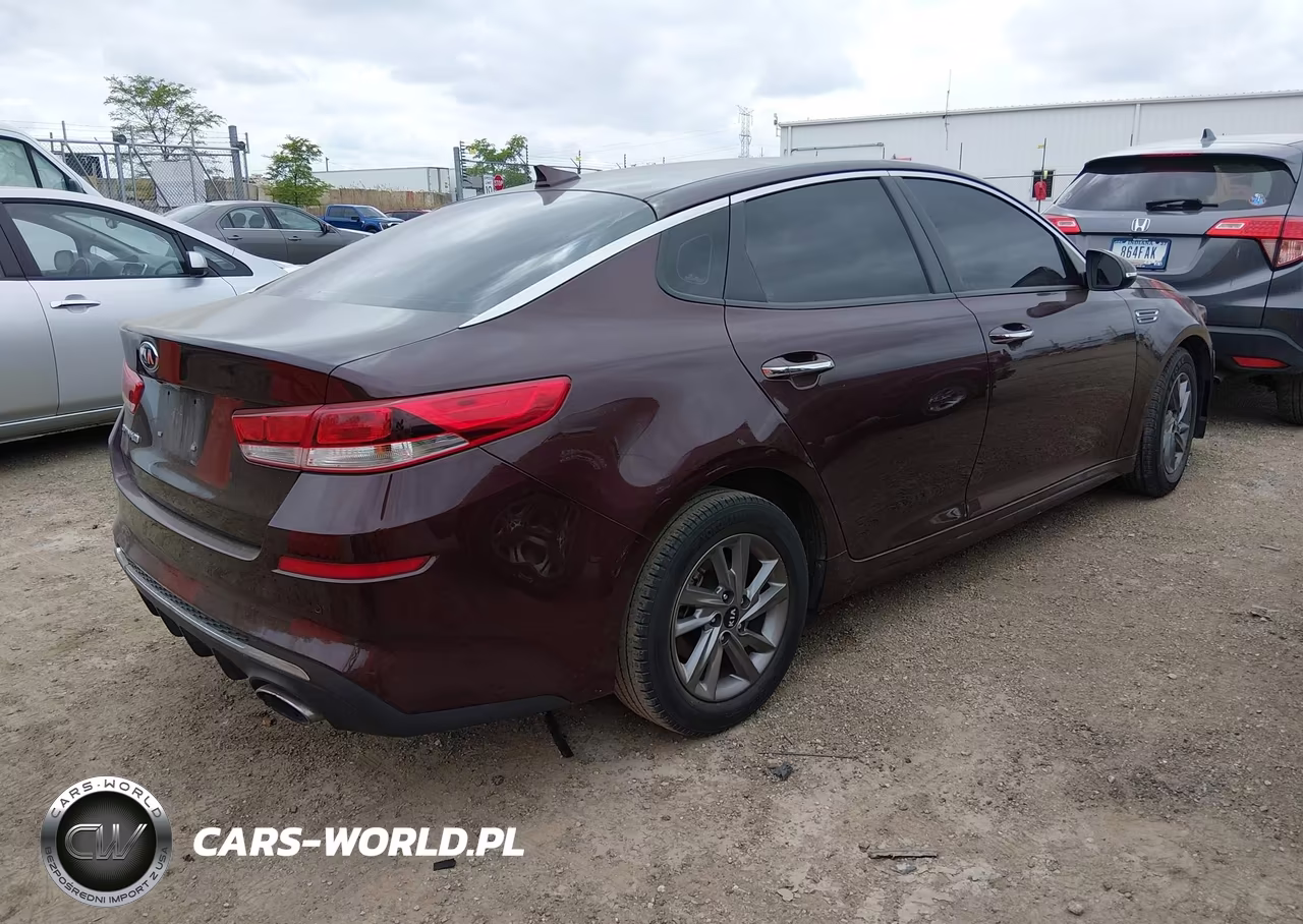 2020 Kia Optima Lx VIN:5XXGT4L3XLG442385 - 4