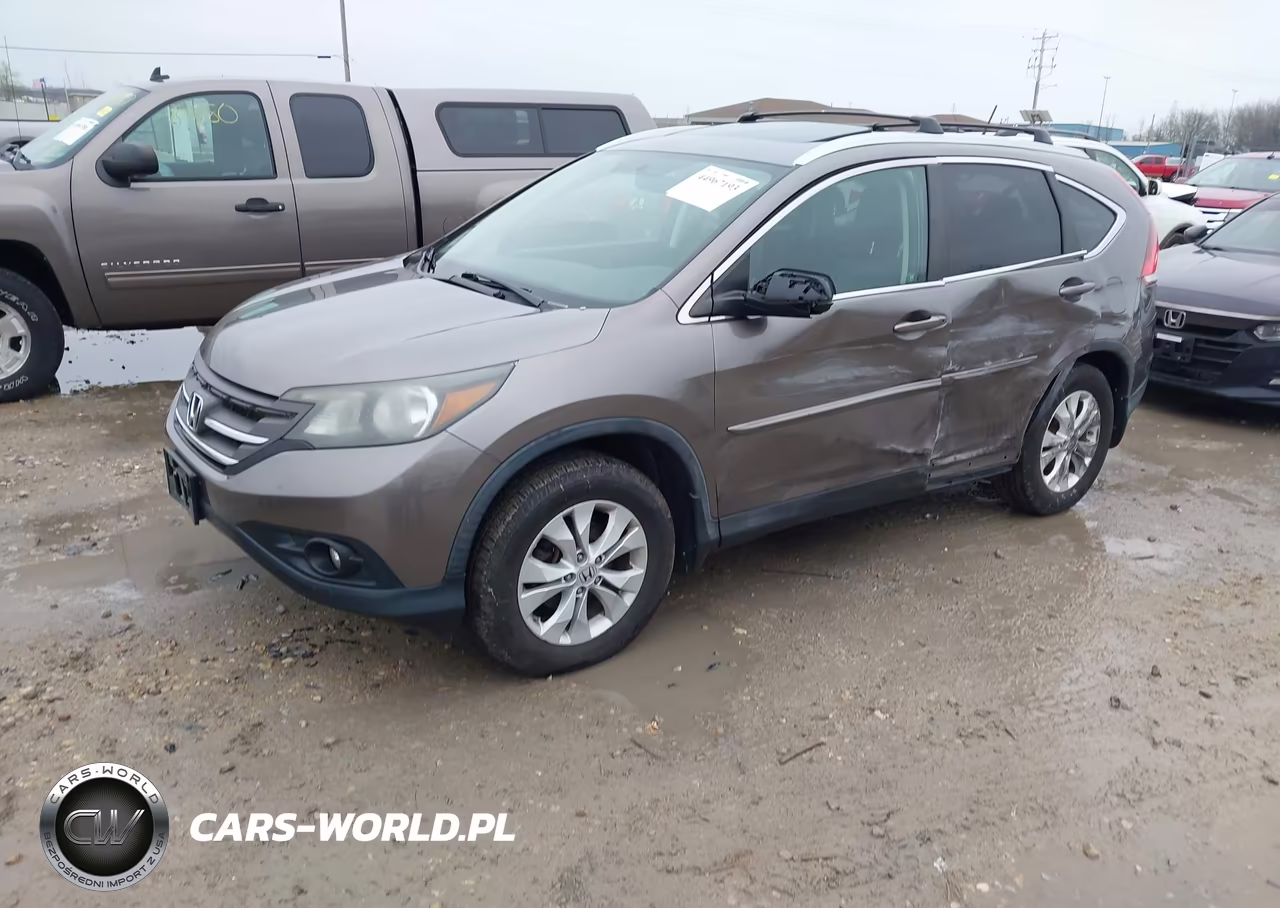 2012 Honda Cr-V Ex-L VIN:5J6RM4H79CL080304 - 2
