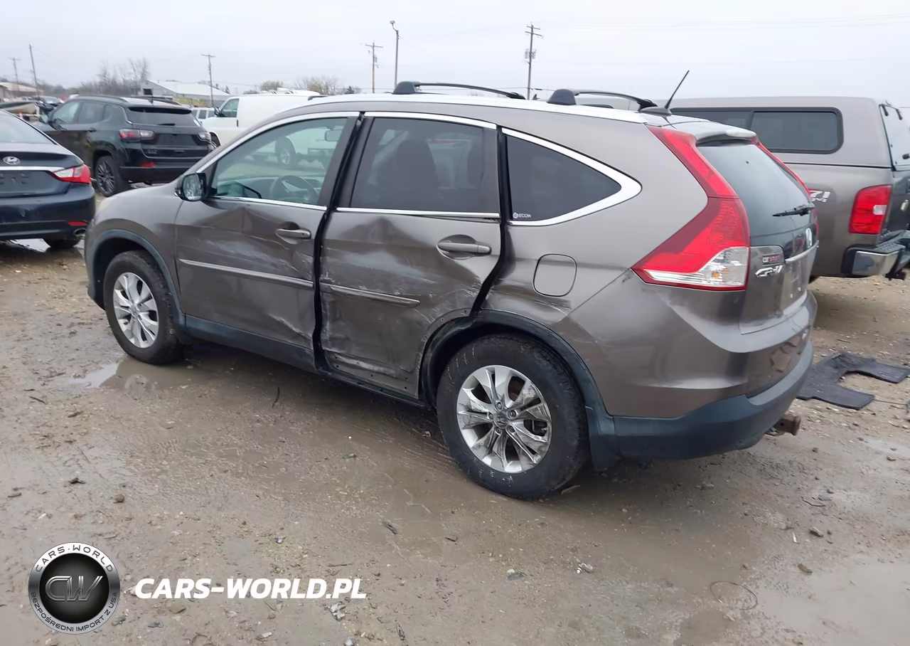 2012 Honda Cr-V Ex-L VIN:5J6RM4H79CL080304 - 3