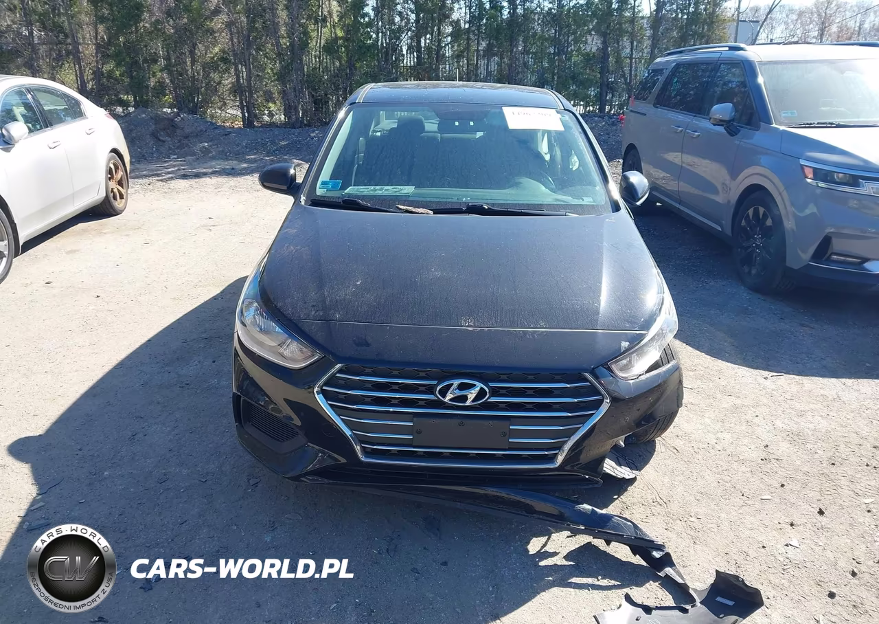 2021 Hyundai Accent Se VIN:3KPC24A69ME148176 - 12