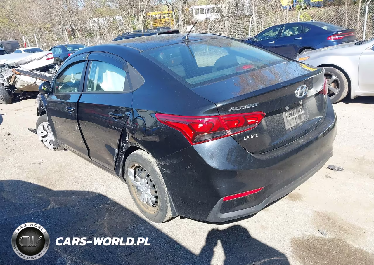 2021 Hyundai Accent Se VIN:3KPC24A69ME148176 - 3