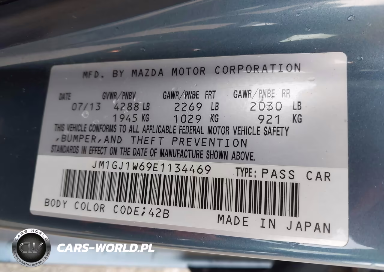 2014 Mazda Mazda6 I Grand Touring VIN:JM1GJ1W69E1134469 - 9