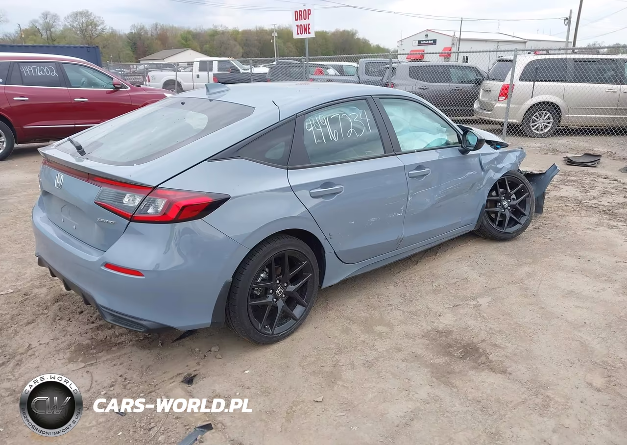 2024 Honda Civic Sport VIN:19XFL2H84RE024779 - 4