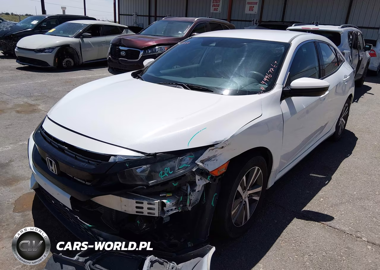 2020 Honda Civic Lx VIN:SHHFK7H36LU421107 - 2