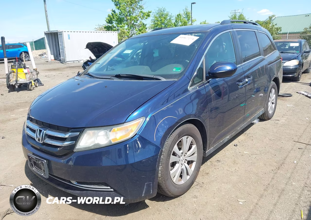 2015 Honda Odyssey Ex-L VIN:5FNRL5H6XFB115252 - 2