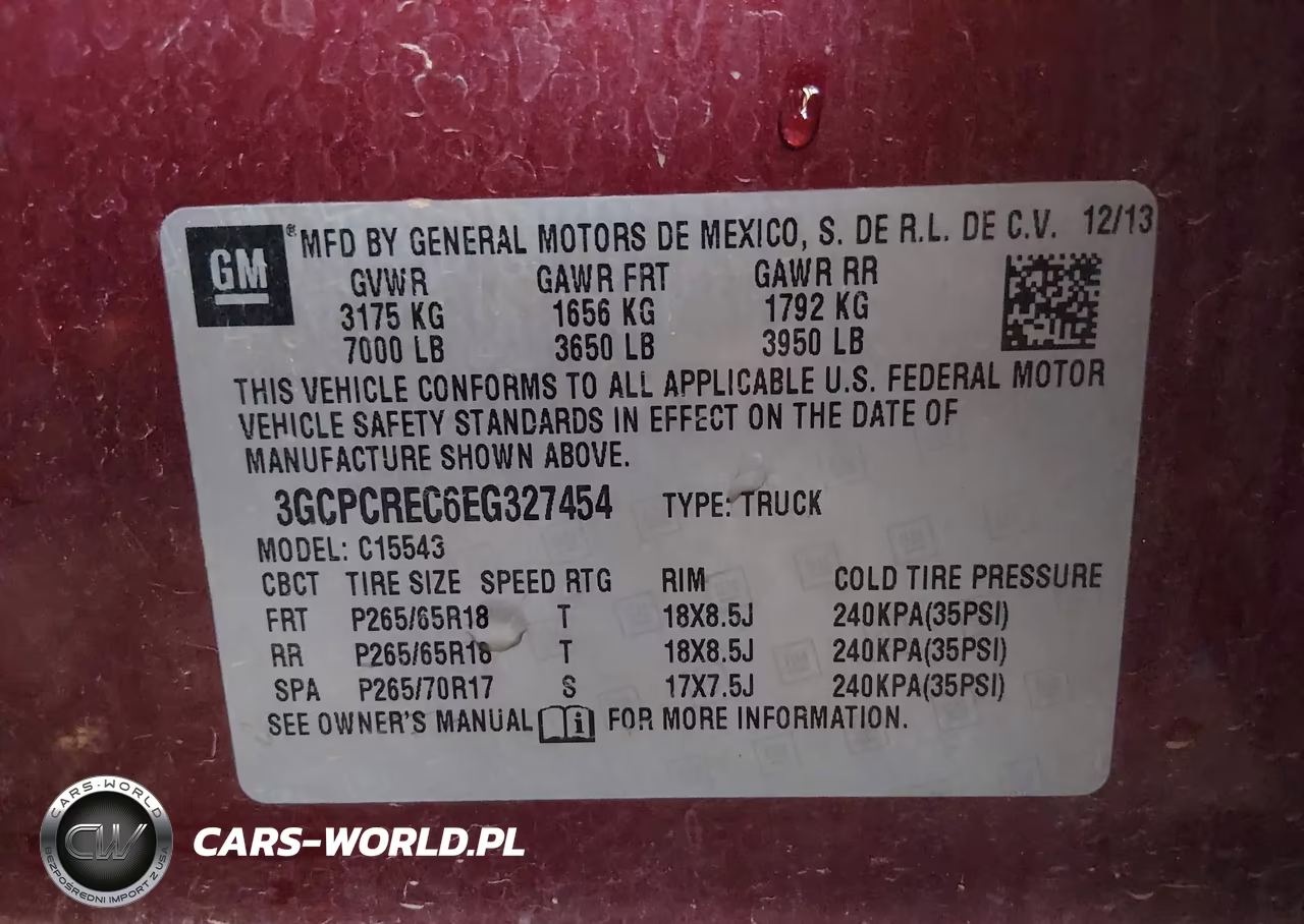2014 Chevrolet Silverado 1500 1Lt VIN:3GCPCREC6EG327454 - 9