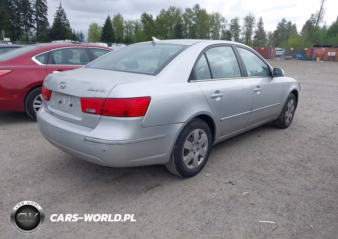 2009 Hyundai Sonata Gls VIN:5NPET46CX9H434187 - 4