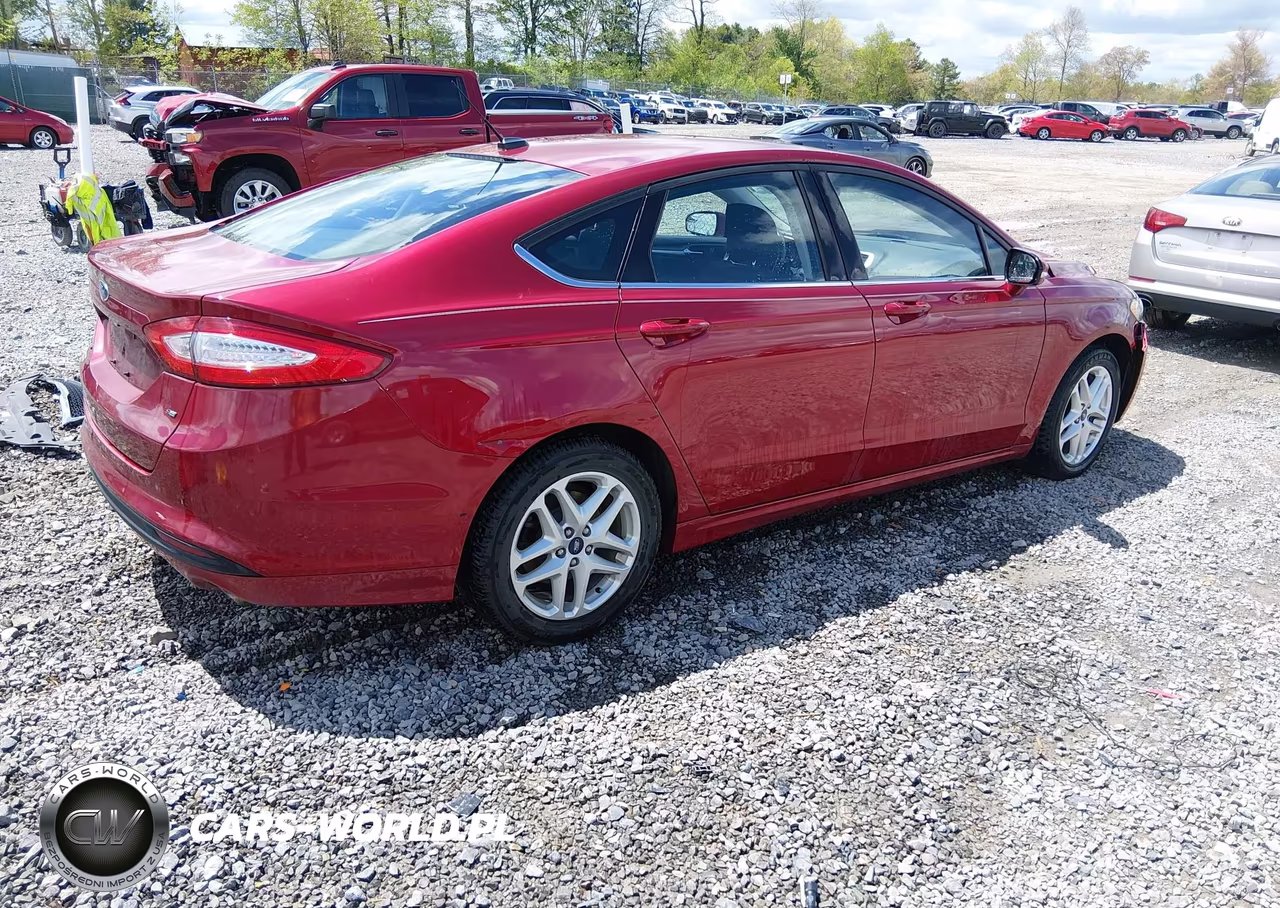 2014 Ford Fusion Se VIN:3FA6P0H77ER199925 - 4