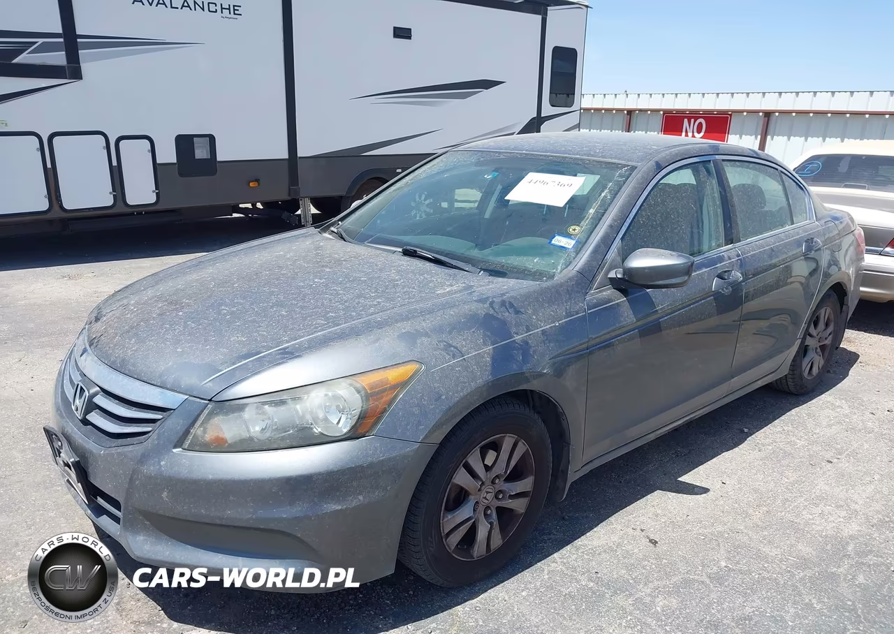 2012 Honda Accord 2.4 Se VIN:1HGCP2F62CA178234 - 2