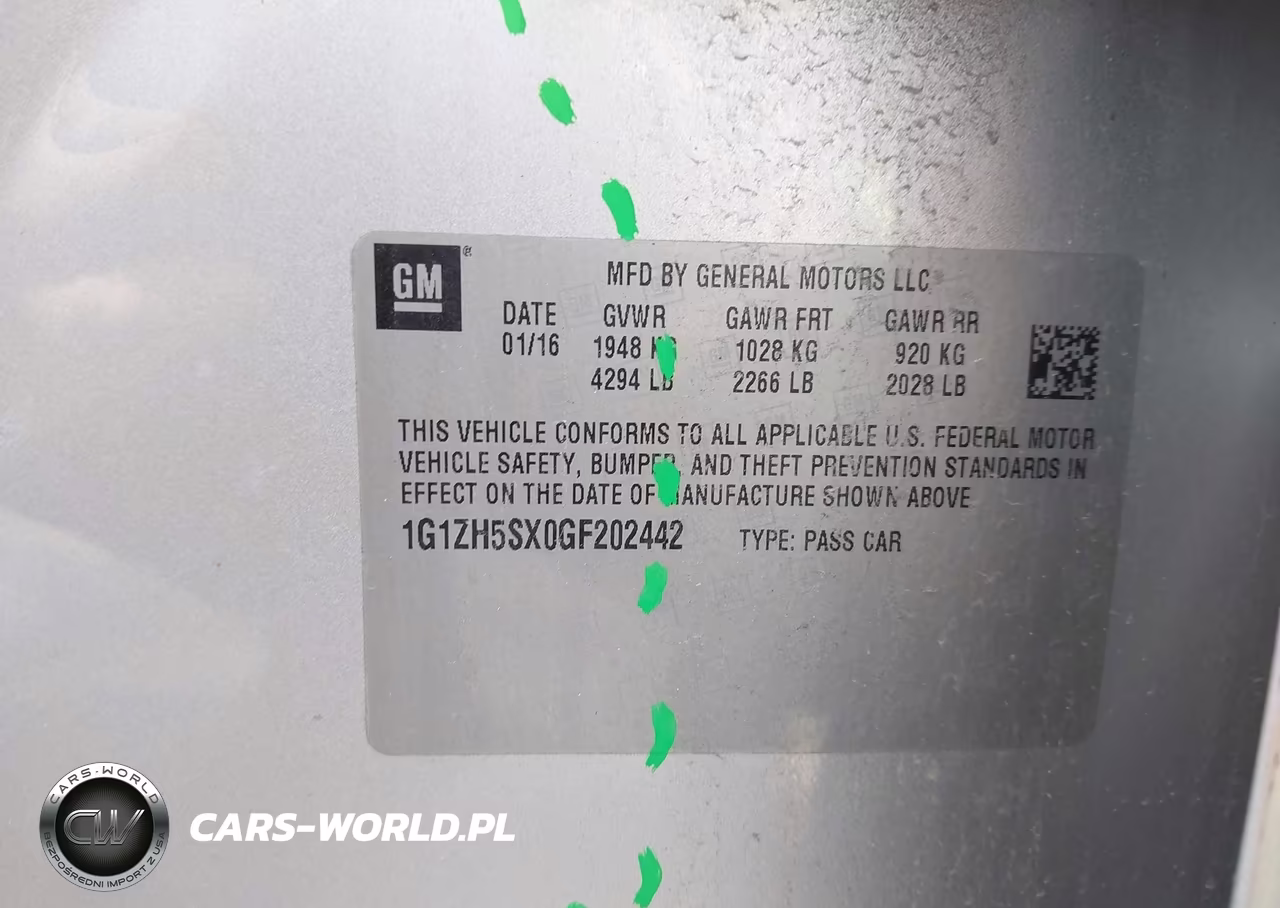 2016 Chevrolet Malibu Premier VIN:1G1ZH5SX0GF202442 - 9
