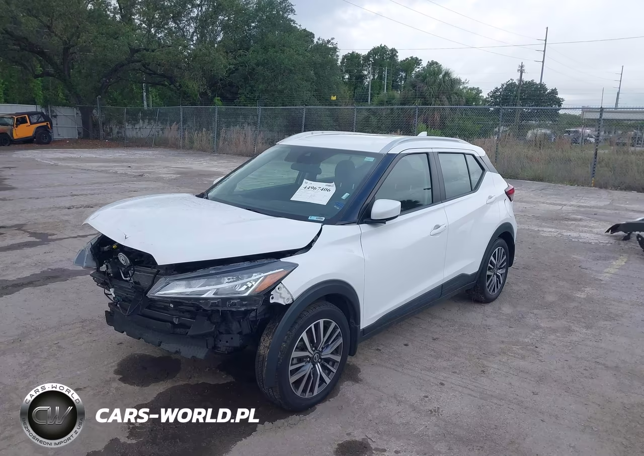 2021 Nissan Kicks Sv Xtronic Cvt VIN:3N1CP5CV0ML549657 - 2