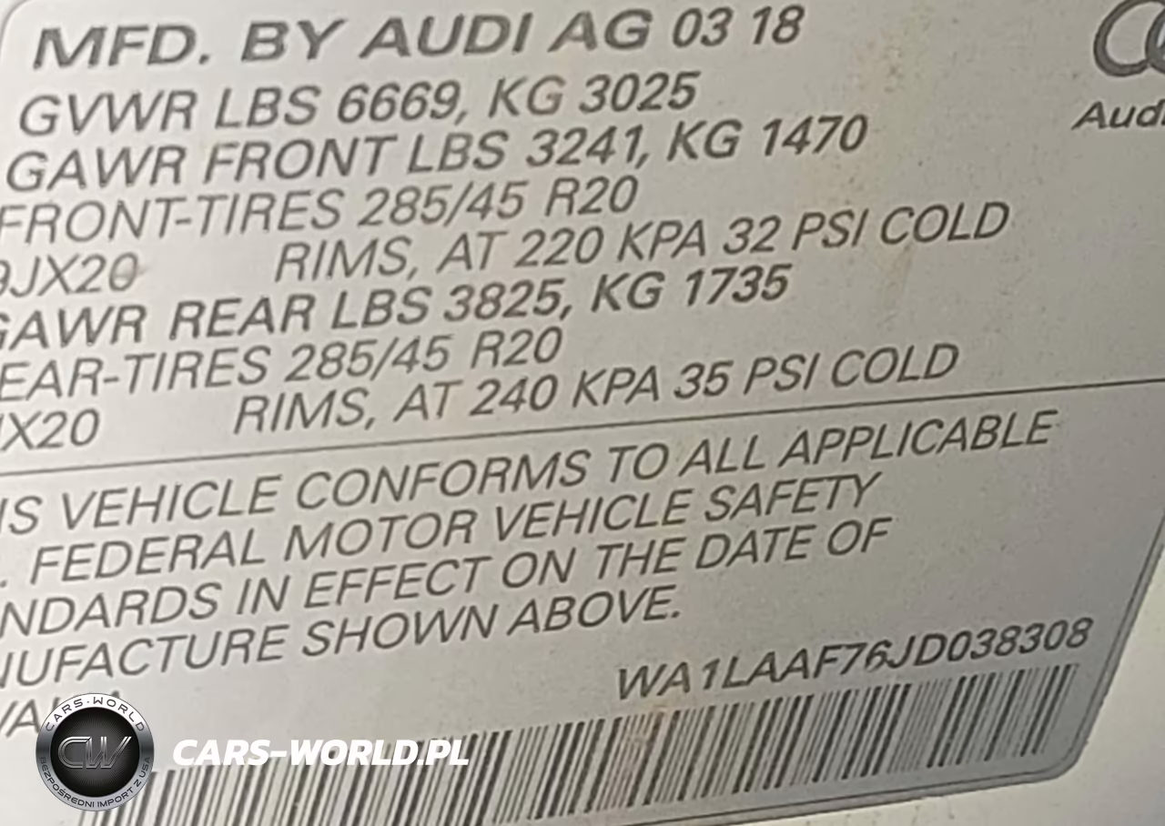 2018 Audi Q7 3.0T Premium VIN:WA1LAAF76JD038308 - 9