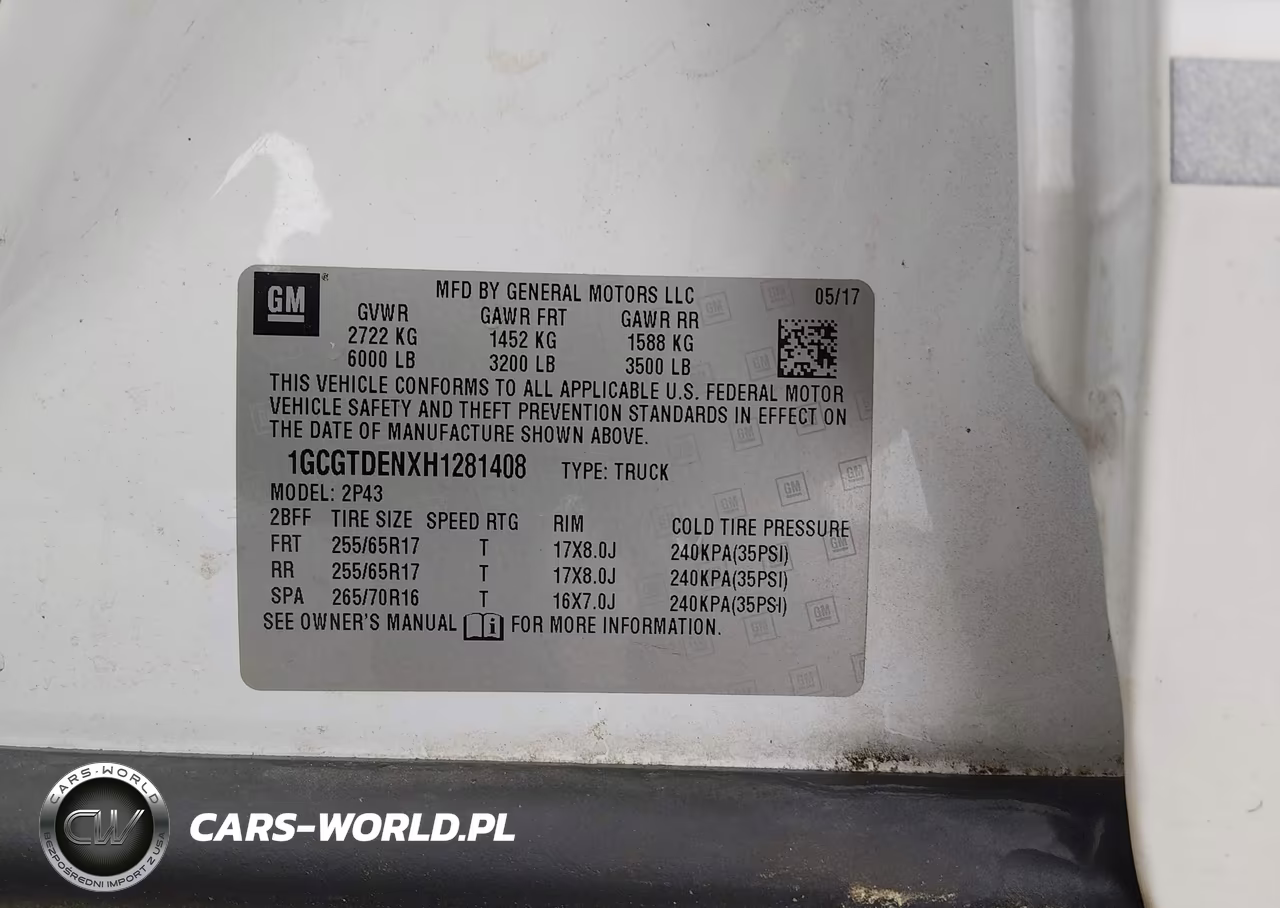 2017 Chevrolet Colorado Z71 VIN:1GCGTDENXH1281408 - 9
