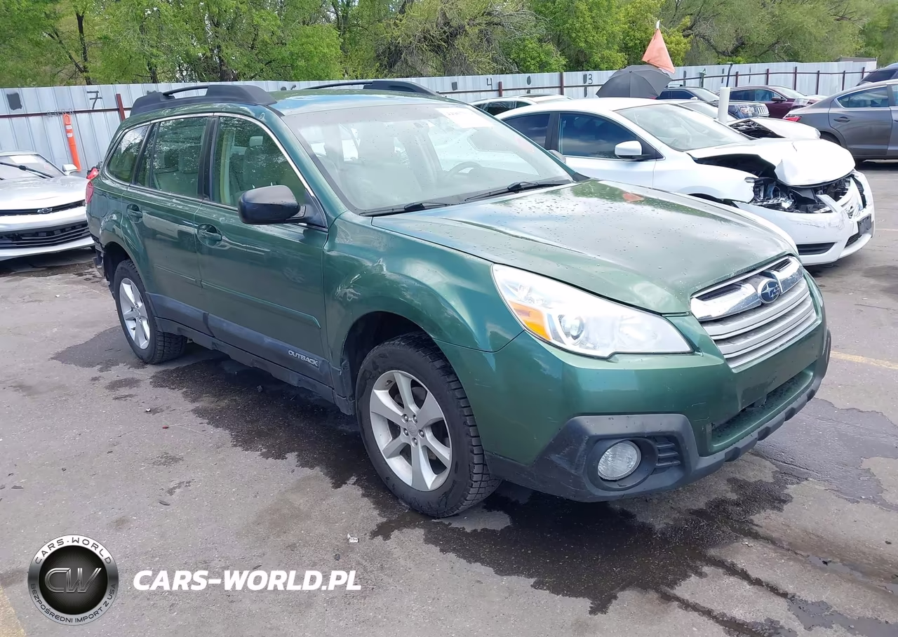 2014 Subaru Outback 2.5I VIN:4S4BRCACXE3226363 - 1