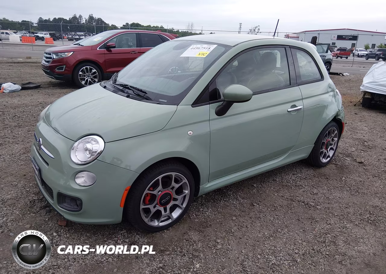 2015 Fiat 500 Sport VIN:3C3CFFBR8FT508291 - 2