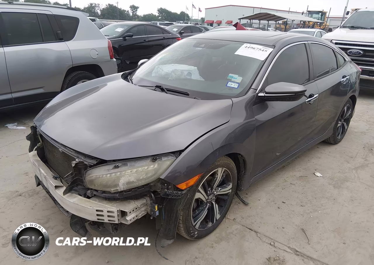 2016 Honda Civic Touring VIN:19XFC1F96GE031073 - 2