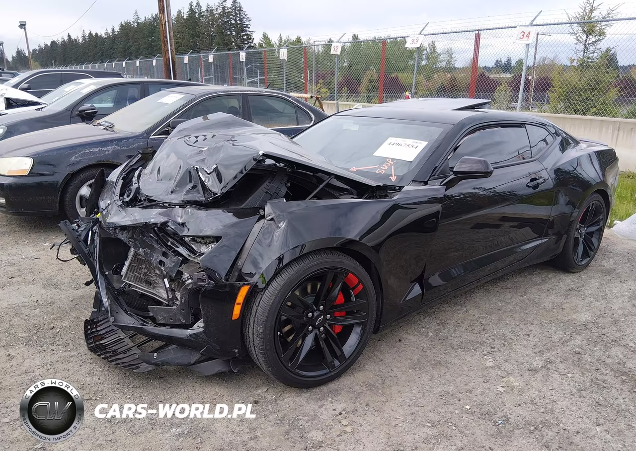 2021 Chevrolet Camaro Rwd Lt1 VIN:1G1FF1R71M0129121 - 2
