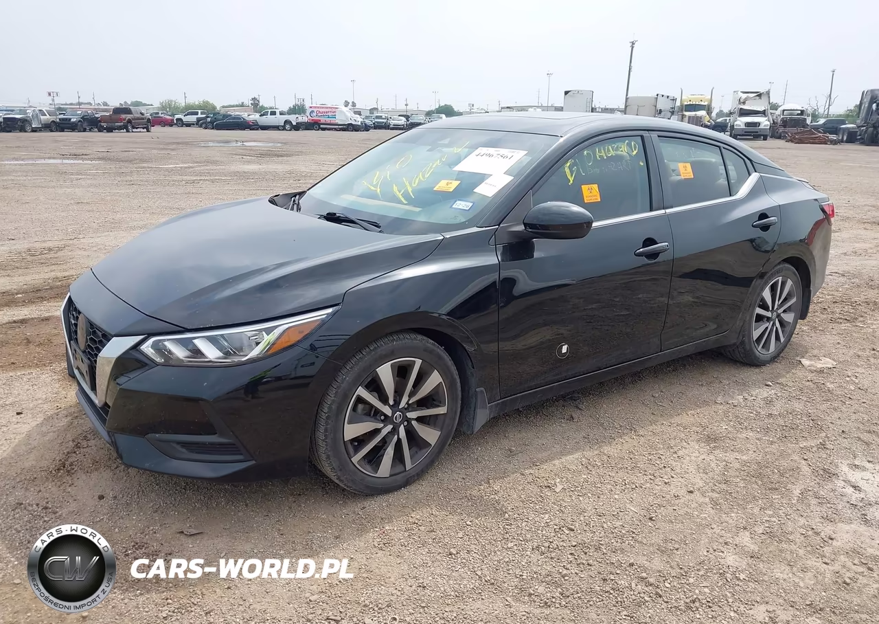2022 Nissan Sentra Sv Xtronic Cvt VIN:3N1AB8CV6NY284335 - 2