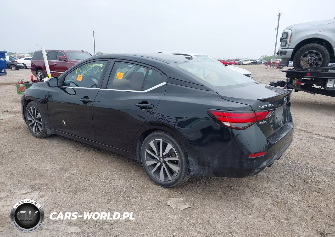 2022 Nissan Sentra Sv Xtronic Cvt VIN:3N1AB8CV6NY284335 - 3