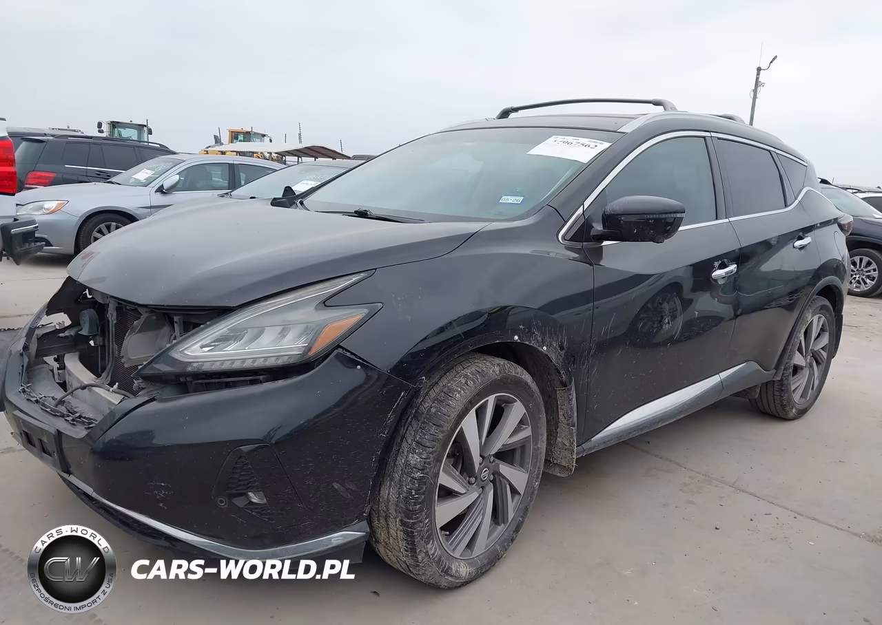 2019 Nissan Murano Sl VIN:5N1AZ2MJ9KN131146 - 2