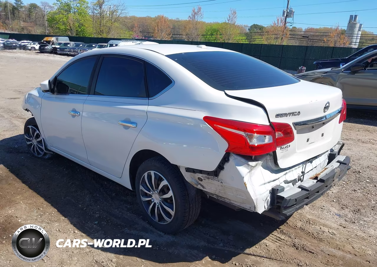 2017 Nissan Sentra Sv VIN:3N1AB7AP6HY323654 - 3