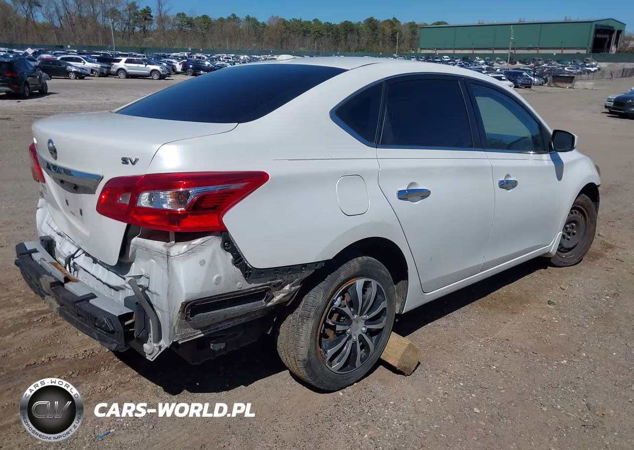 2017 Nissan Sentra Sv VIN:3N1AB7AP6HY323654 - 4