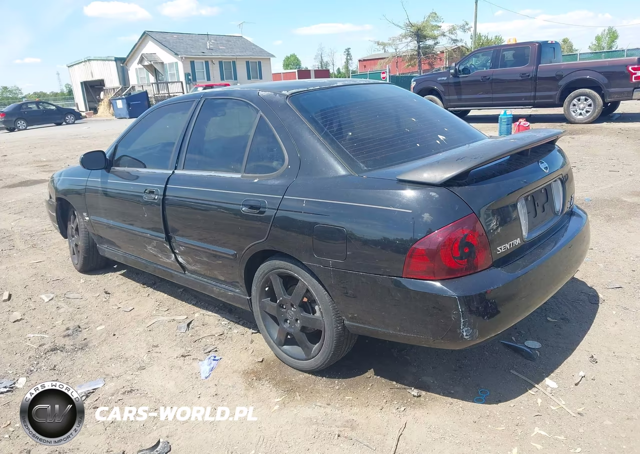 2004 Nissan Sentra Se-R Spec V VIN:3N1AB51DX4L731110 - 3