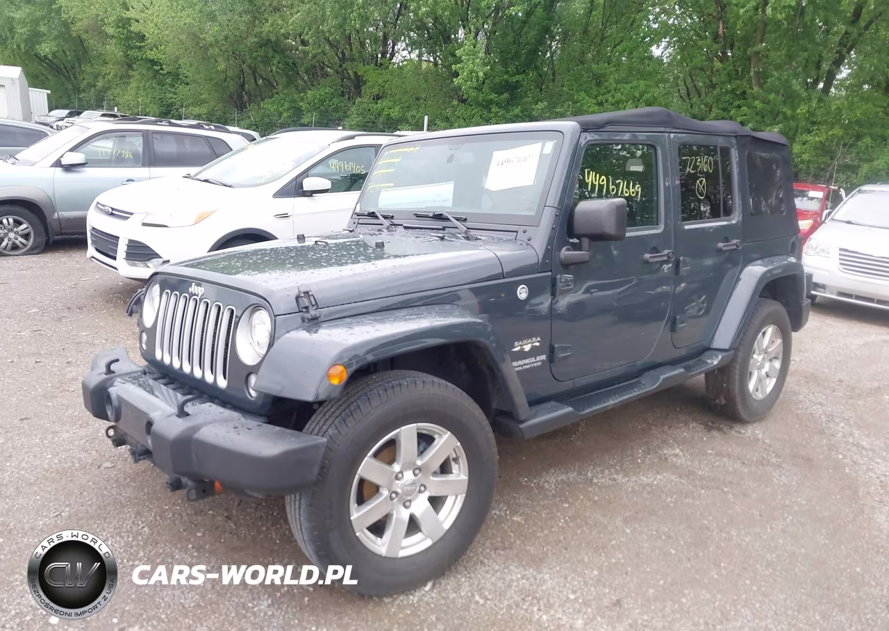2017 Jeep Wrangler Unlimited Sahara 4X4 VIN:1C4BJWEG7HL723160 - 2