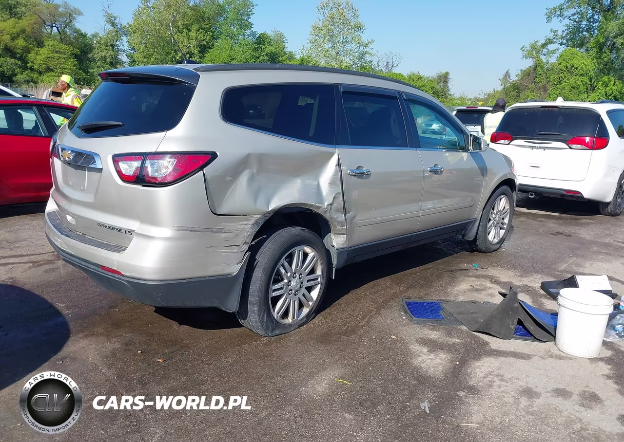 2014 Chevrolet Traverse 1Lt VIN:1GNKVGKD1EJ181461 - 4