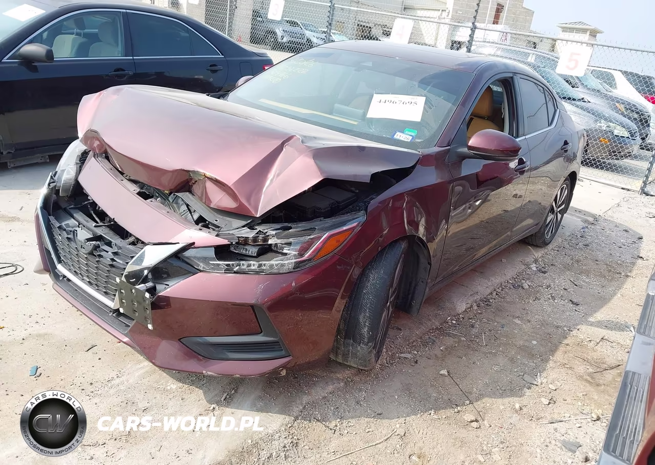 2020 Nissan Sentra Sv Xtronic Cvt VIN:3N1AB8CV4LY304966 - 2