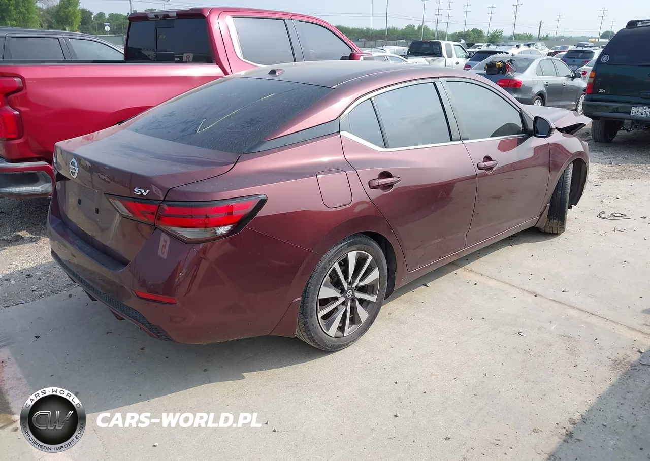 2020 Nissan Sentra Sv Xtronic Cvt VIN:3N1AB8CV4LY304966 - 4