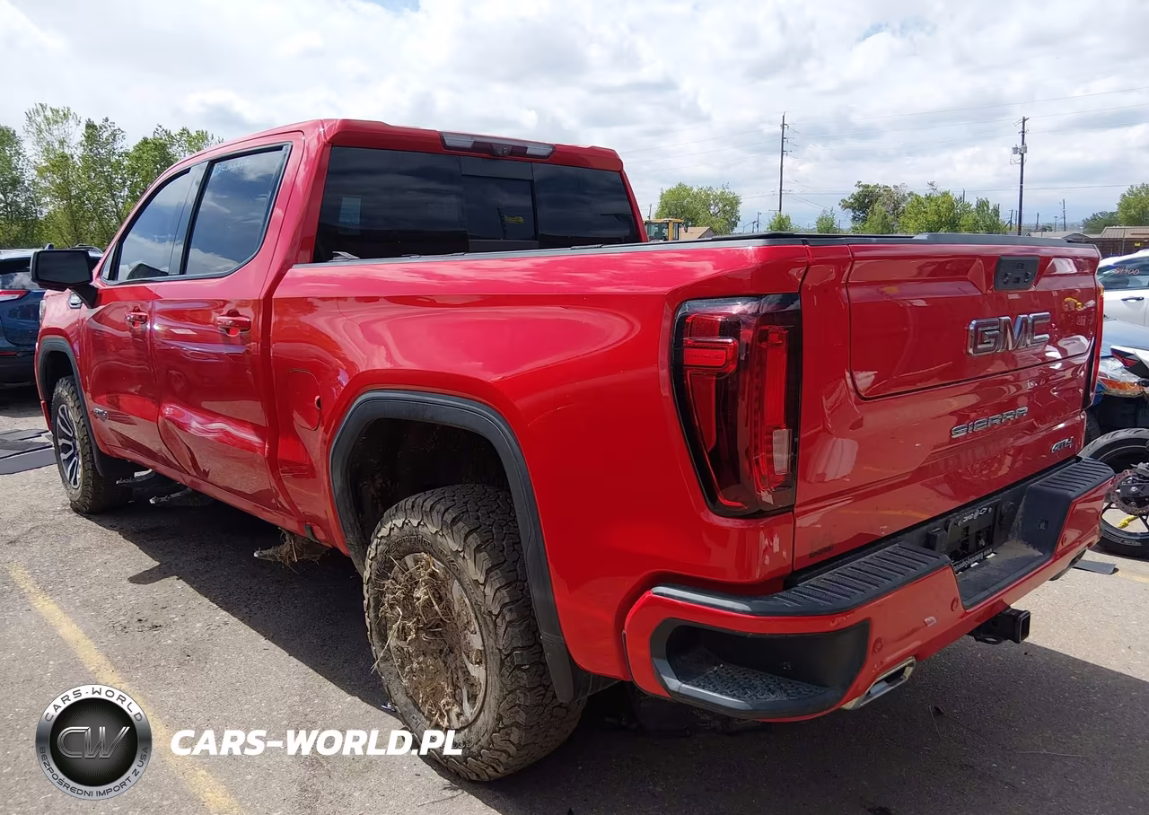 2021 GMC Sierra 1500 4Wd Short Box At4 VIN:3GTU9EET5MG249127 - 3
