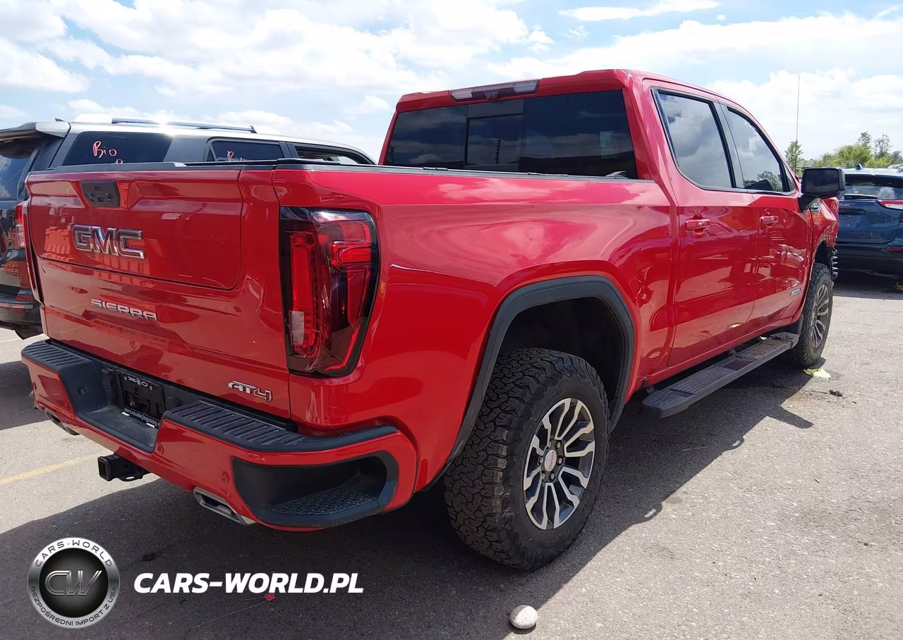 2021 GMC Sierra 1500 4Wd Short Box At4 VIN:3GTU9EET5MG249127 - 4