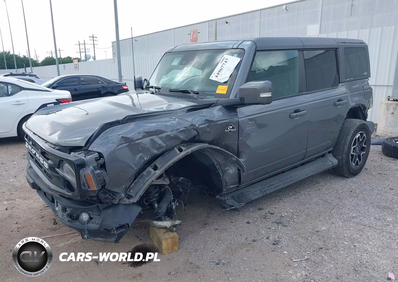2024 Ford Bronco Outer Banks VIN:1FMDE8BHXRLA46687 - 2