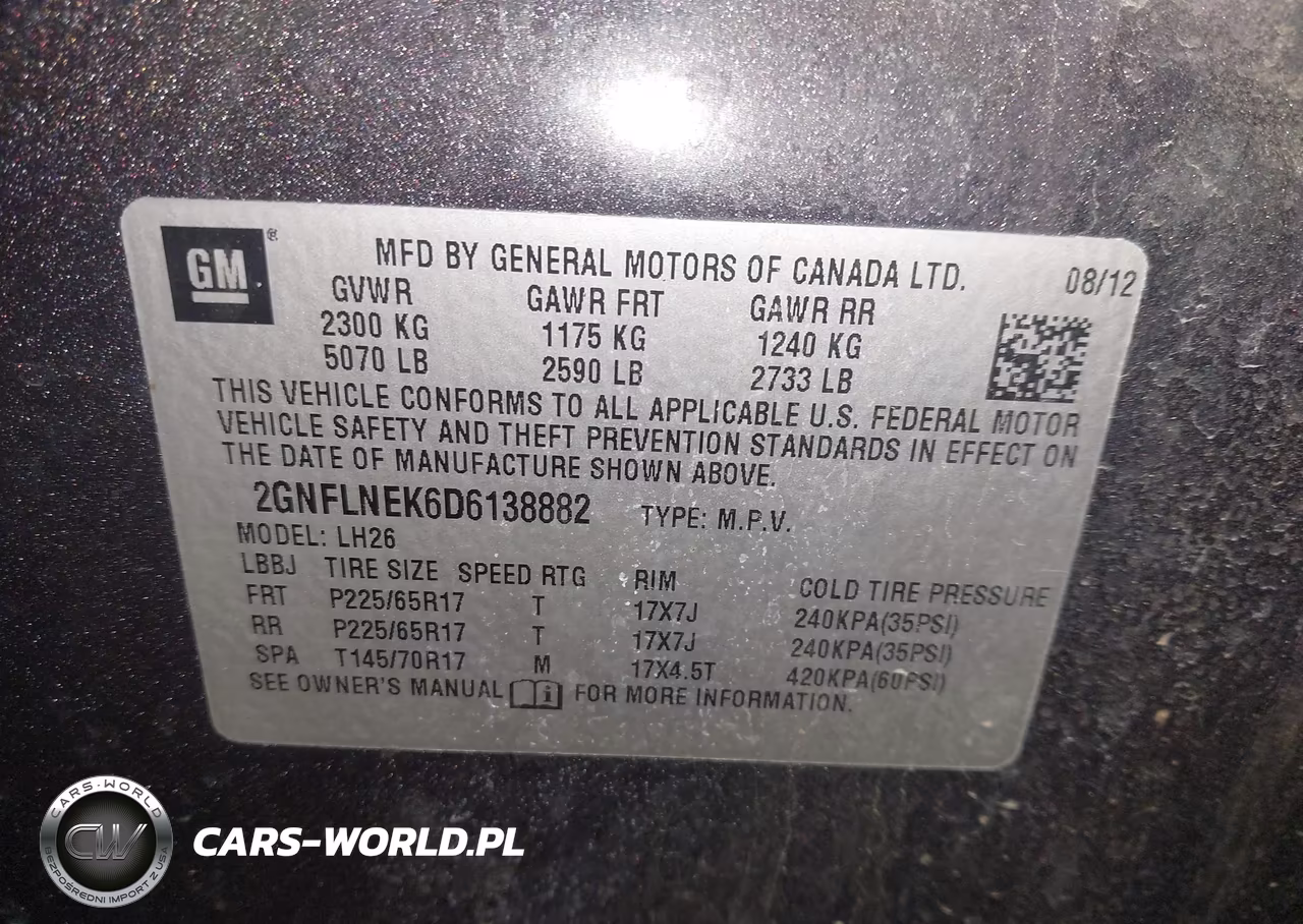 2013 Chevrolet Equinox 2Lt VIN:2GNFLNEK6D6138882 - 9