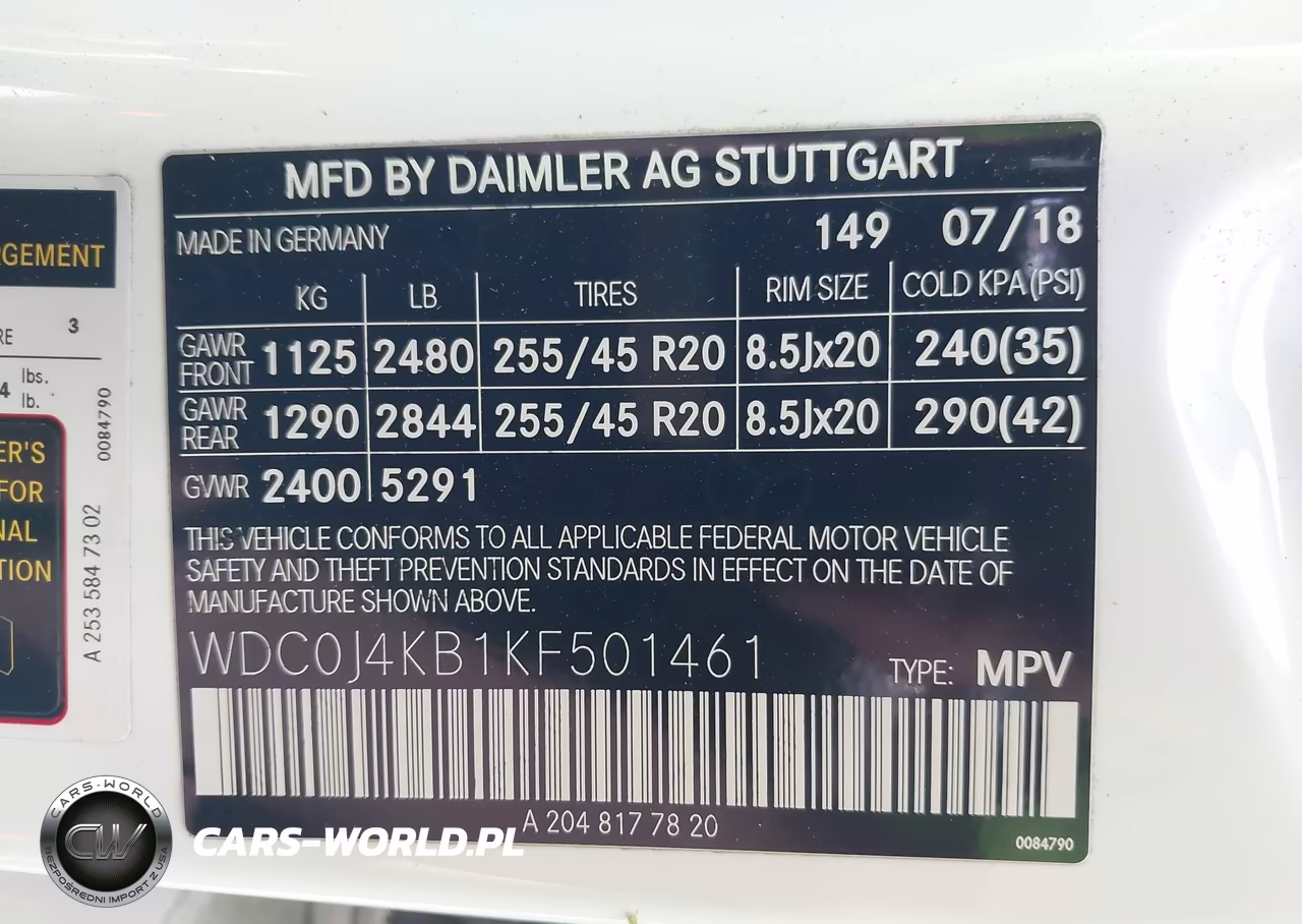 2019 Mercedes-Benz Glc 300 Coupe 4Matic VIN:WDC0J4KB1KF501461 - 9