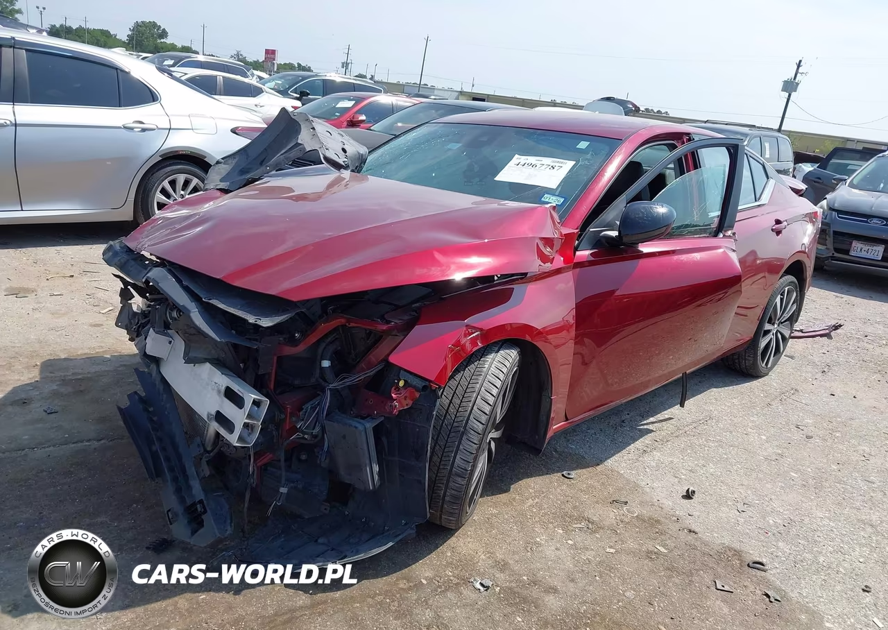 2022 Nissan Altima Sr Fwd VIN:1N4BL4CV2NN370588 - 2