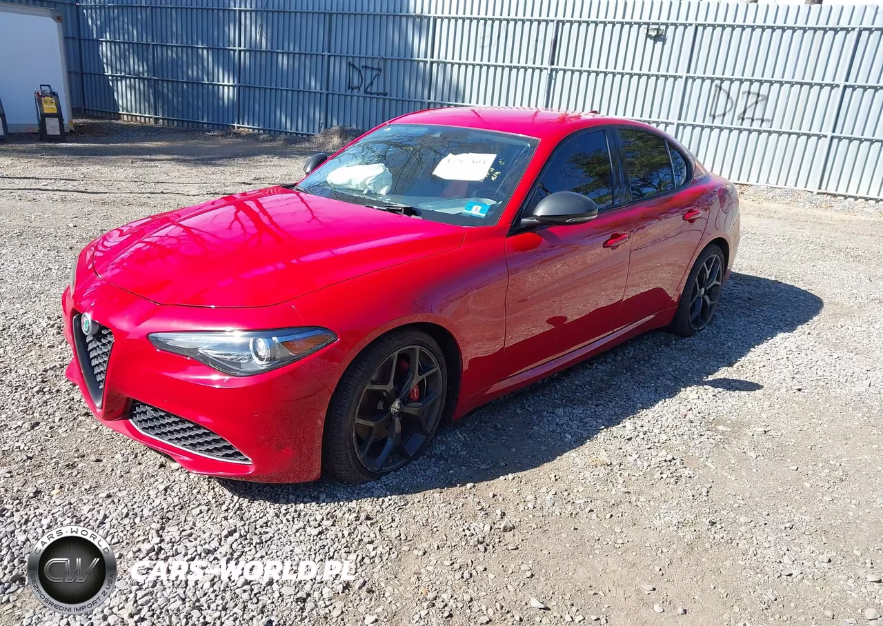 2020 Alfa Romeo Giulia Rwd VIN:ZARFAMAN4L7635961 - 2