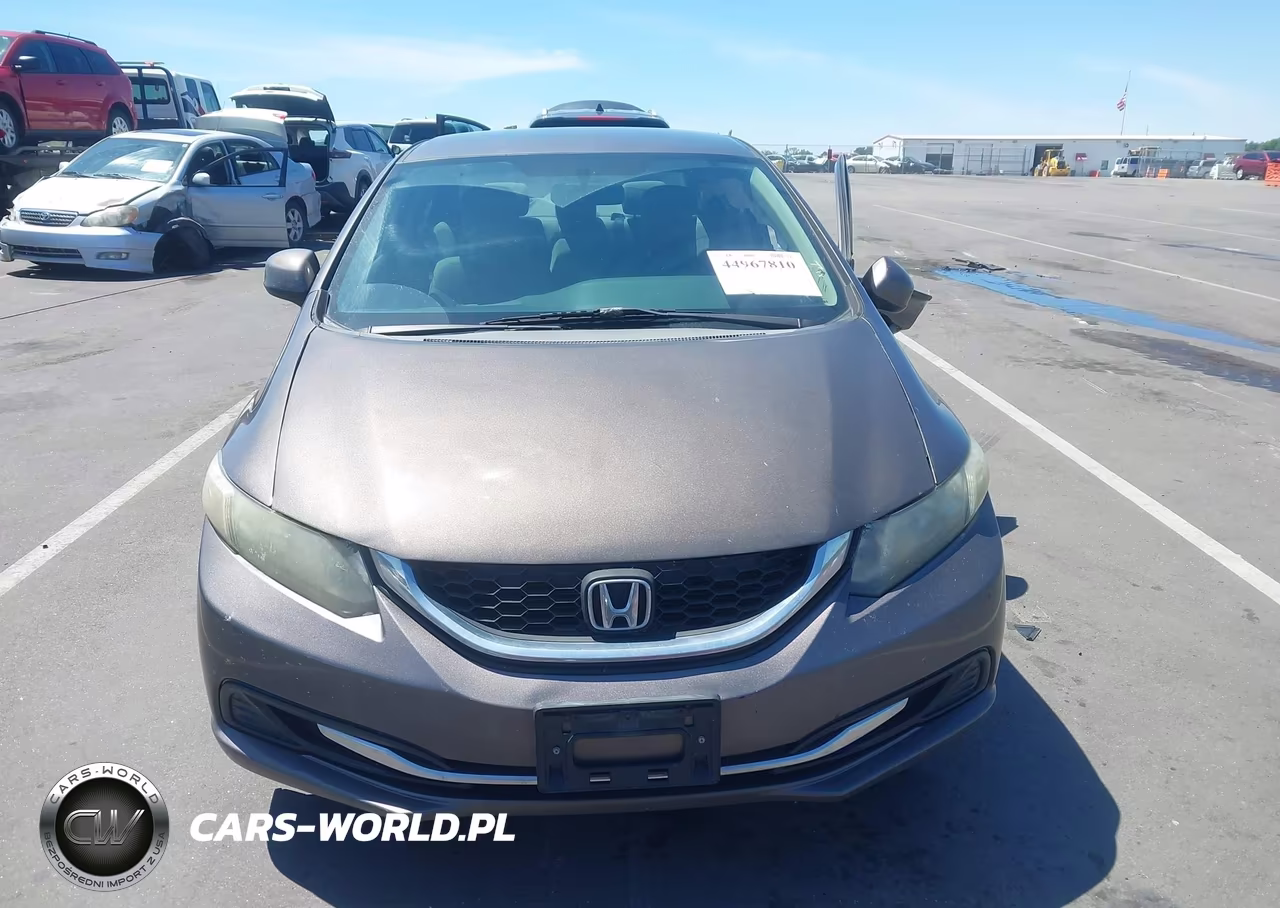 2013 Honda Civic Lx VIN:19XFB2F54DE248512 - 12