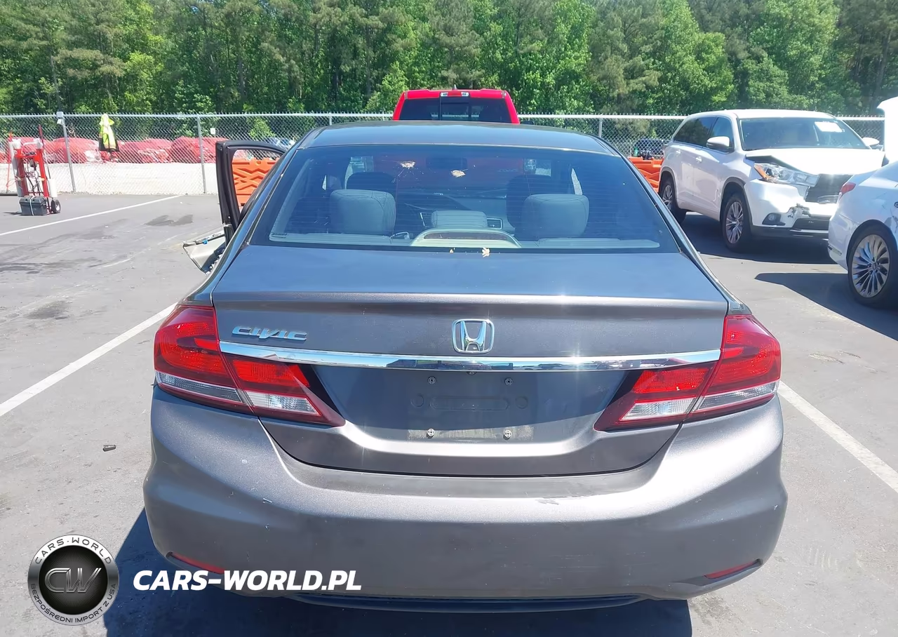 2013 Honda Civic Lx VIN:19XFB2F54DE248512 - 16