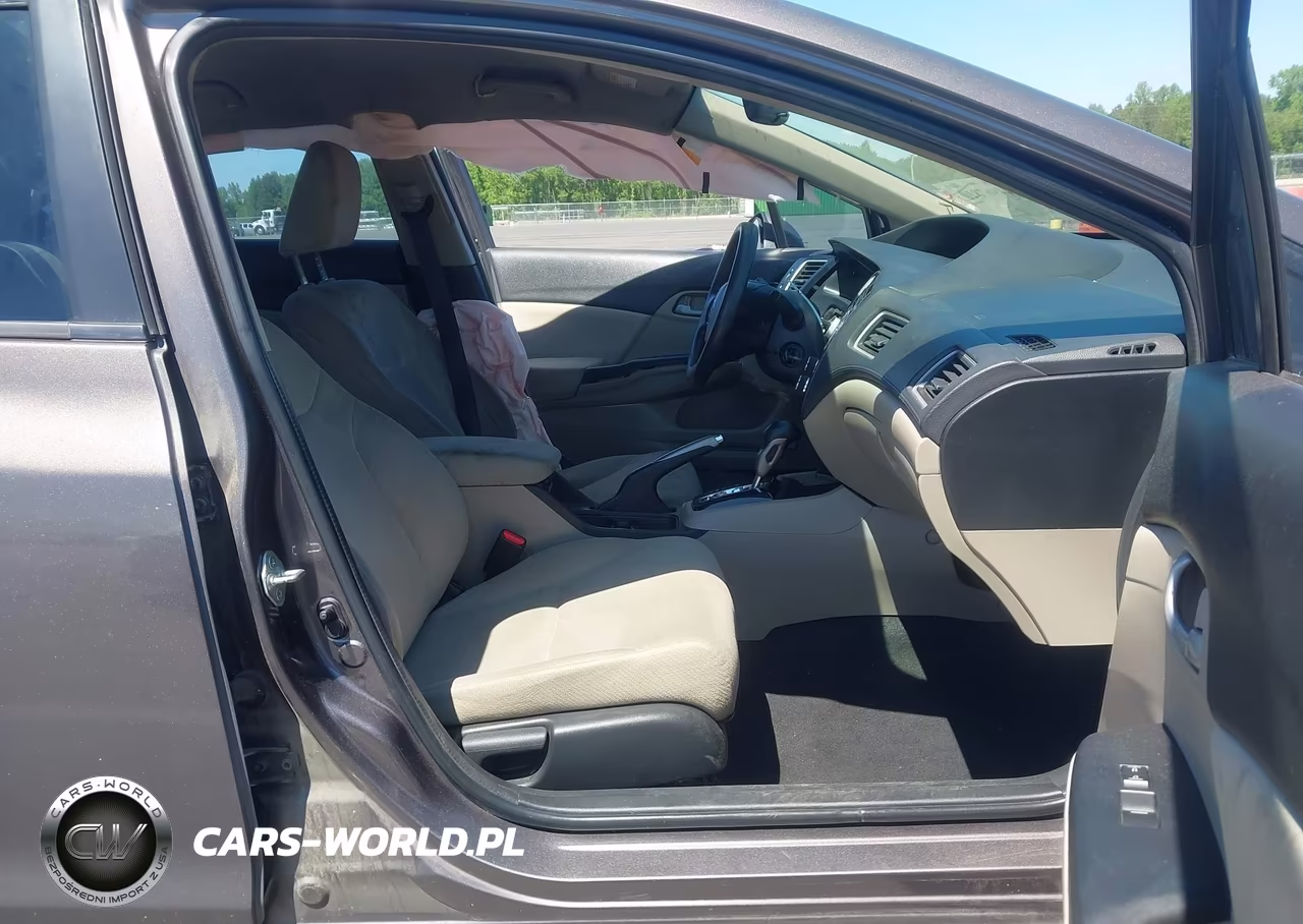 2013 Honda Civic Lx VIN:19XFB2F54DE248512 - 5