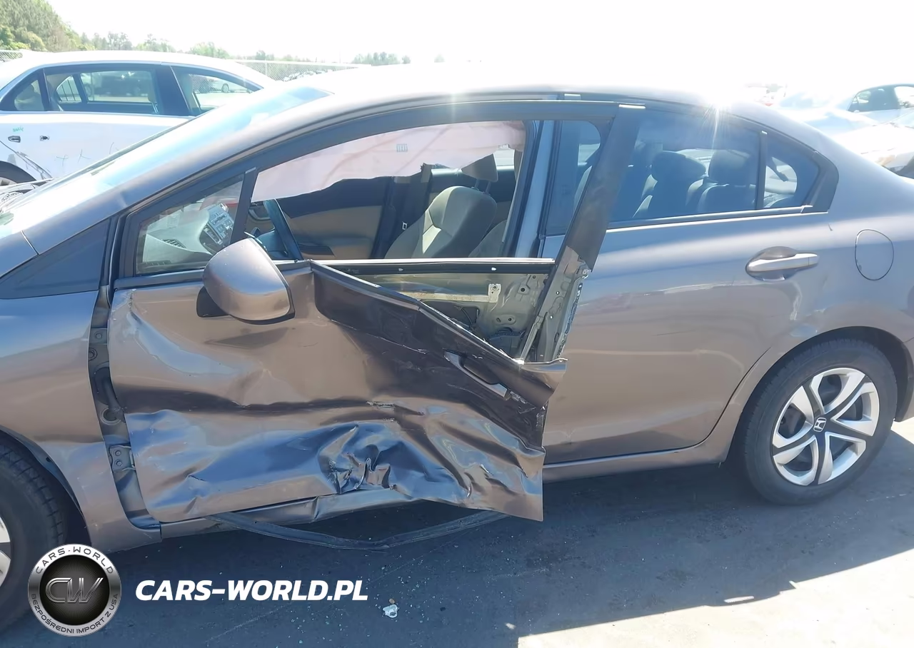 2013 Honda Civic Lx VIN:19XFB2F54DE248512 - 6