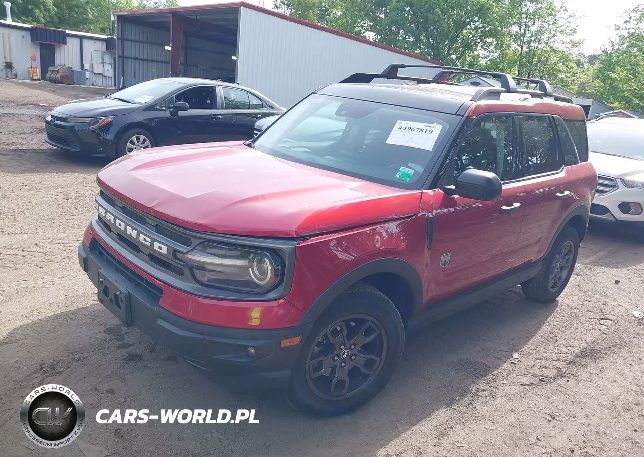 2021 Ford Bronco Sport Big Bend VIN:3FMCR9B63MRA35433 - 2