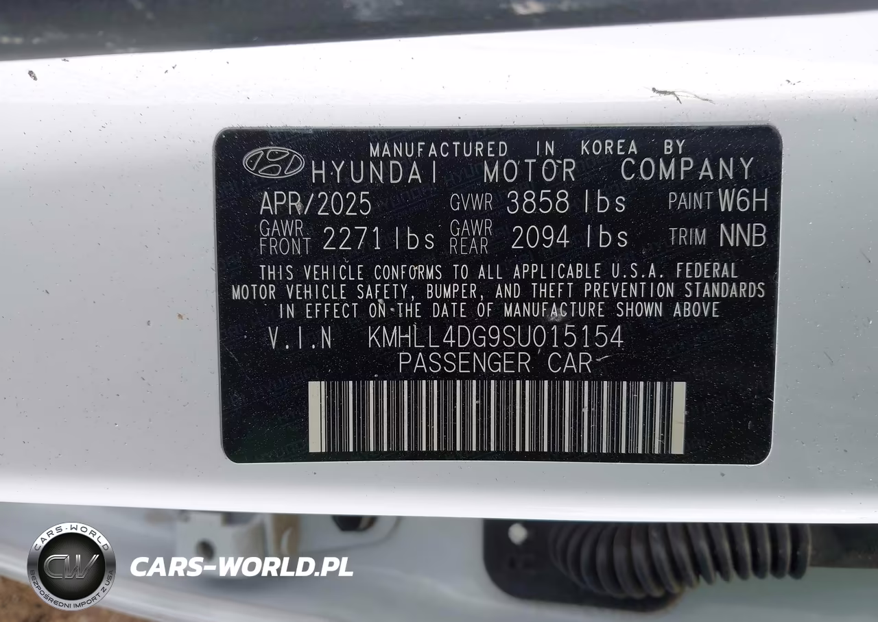 2025 Hyundai Elantra Se VIN:KMHLL4DG9SU015154 - 9