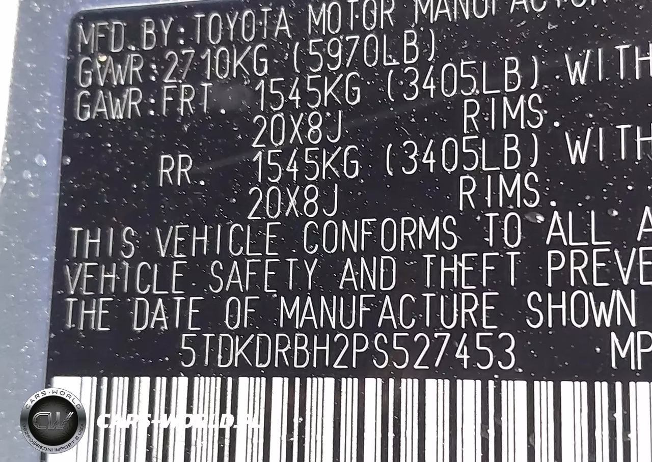 2023 Toyota Highlander Platinum VIN:5TDKDRBH2PS527453 - 9