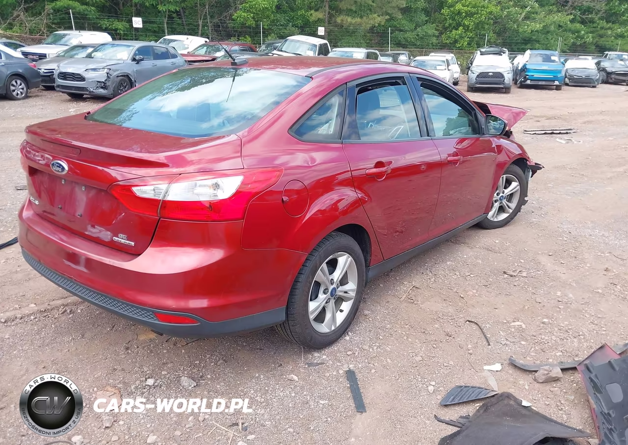 2013 Ford Focus Se VIN:1FADP3F2XDL193842 - 4