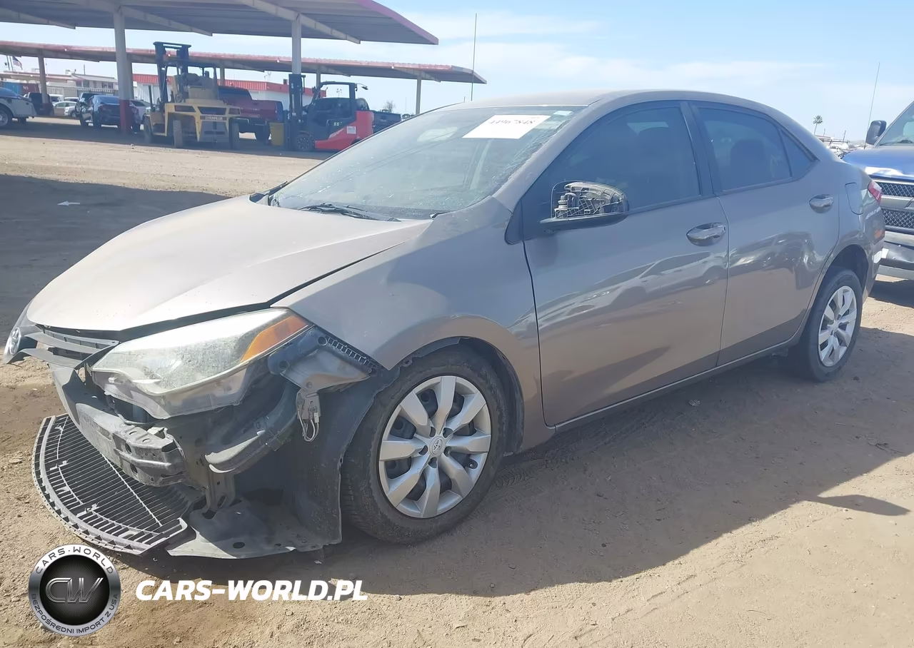2015 Toyota Corolla Le VIN:5YFBURHE5FP294415 - 2